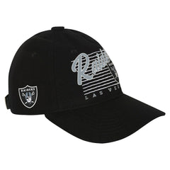 Las Vegas Raiders Youth Retro Wooly Adjustable Hat Black