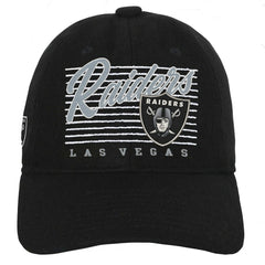 Las Vegas Raiders Youth Retro Wooly Adjustable Hat Black