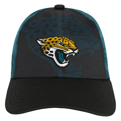 Jacksonville Jaguars Youth Combine Two-Tone Adjustable Hat Black/Teal
