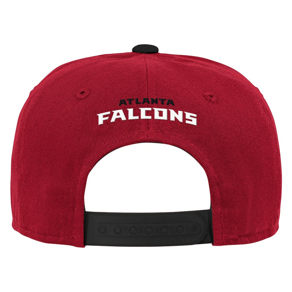 Atlanta Falcons Youth Team Pre-Curved Adjustable Hat Red