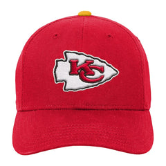 Kansas City Chiefs Youth Team Pre-Curved Adjustable Hat Red