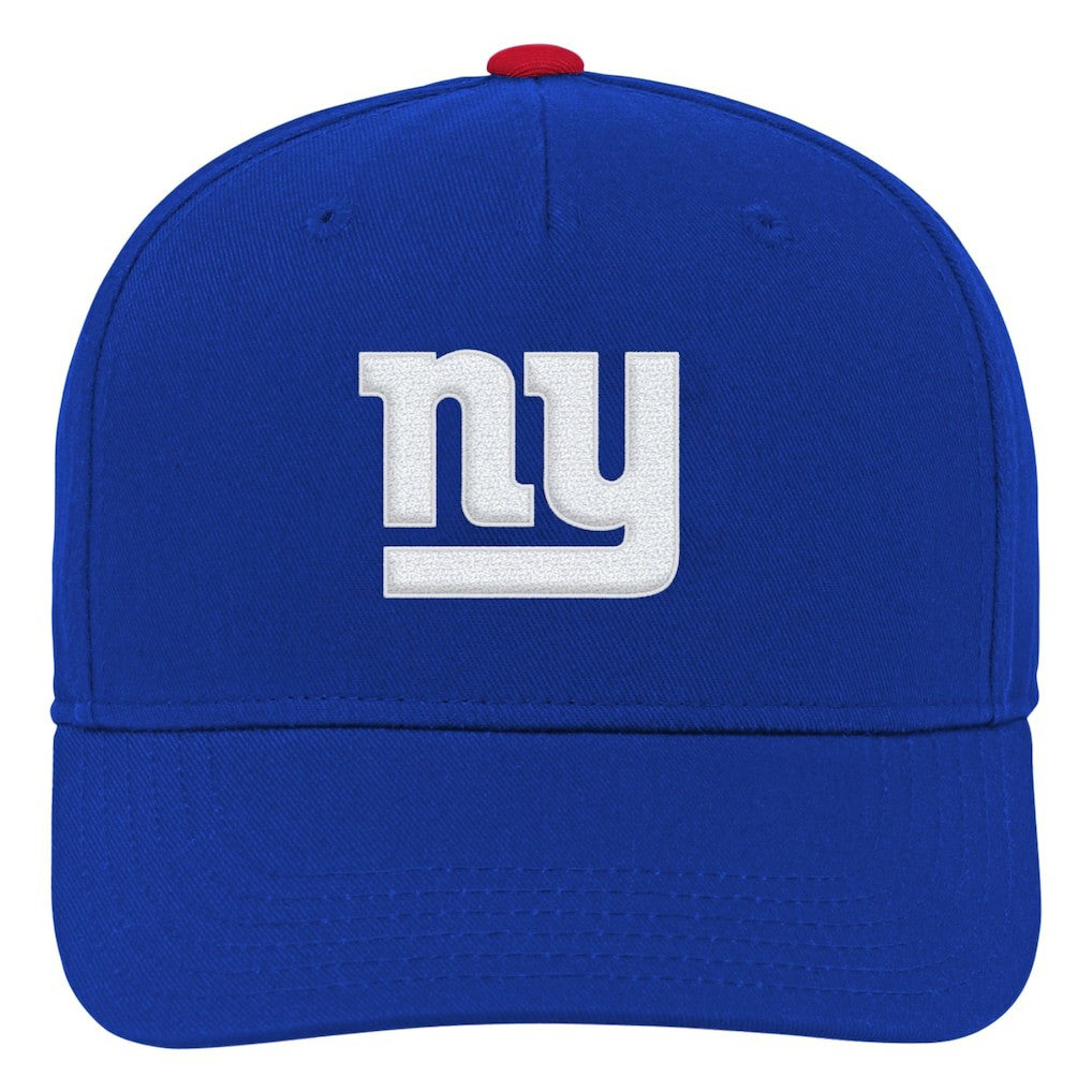 New York Giants Youth Team Pre-Curved Adjustable Hat Royal