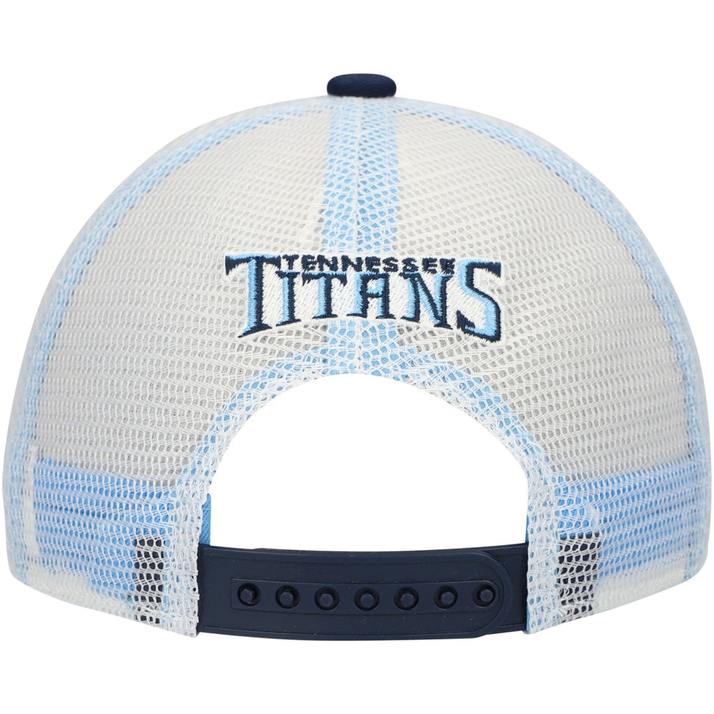 Tennessee Titans Youth Core Lockup Trucker Adjustable Hat Navy