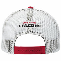 Atlanta Falcons Youth Core Lockup Trucker Adjustable Hat Red