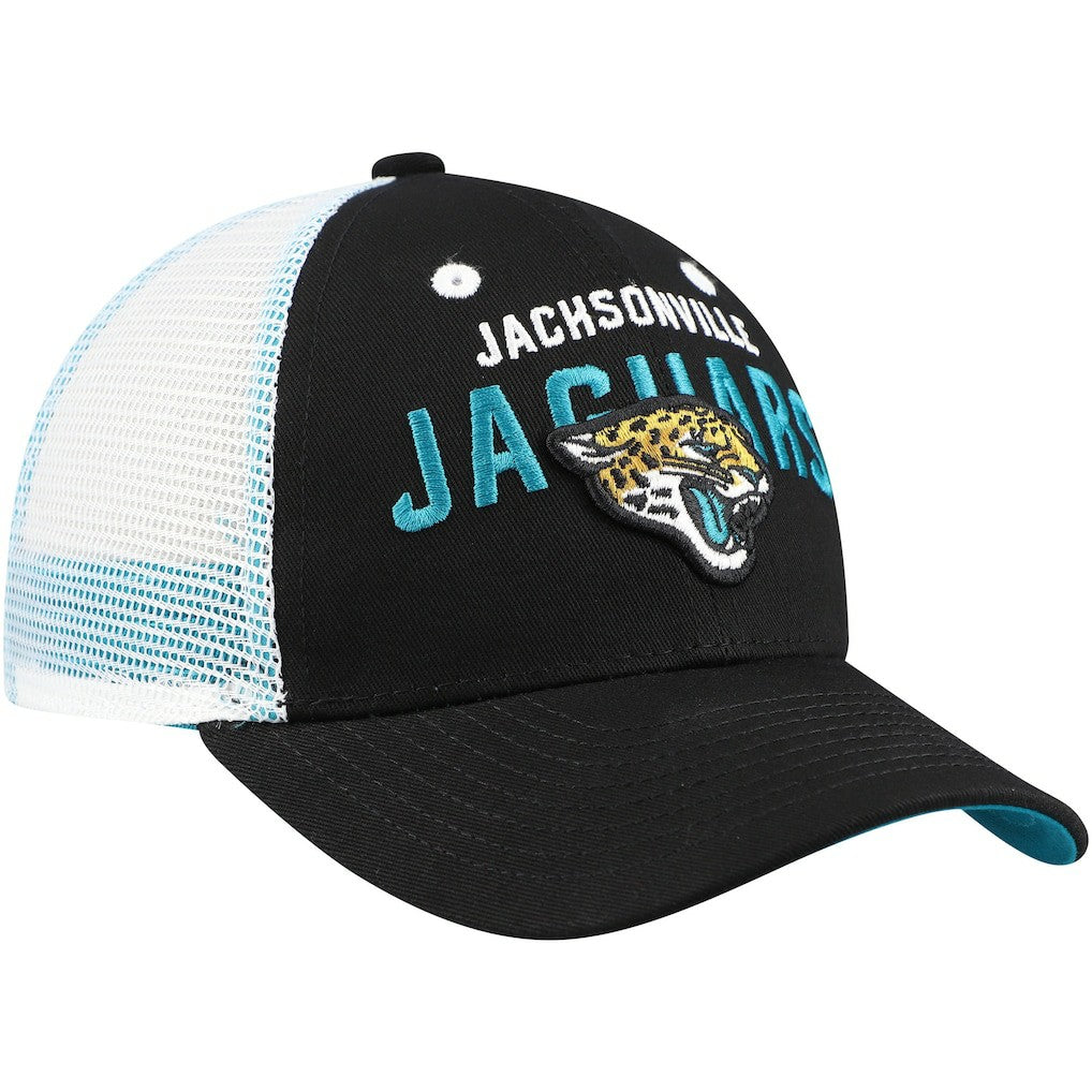 Jacksonville Jaguars Preschool Core Lockup Trucker Adjustable hat Black