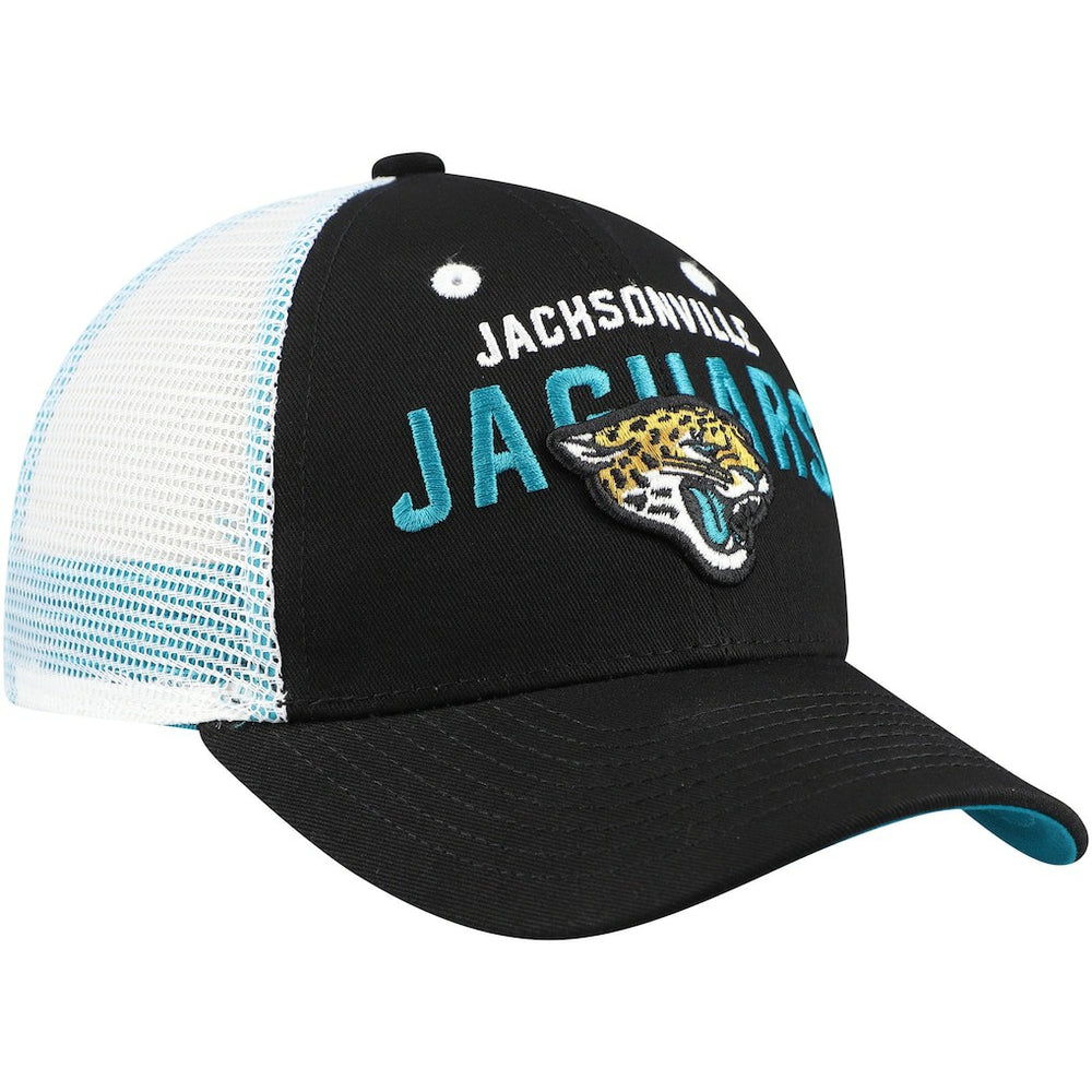 Jacksonville Jaguars Preschool Core Lockup Trucker Adjustable hat Black