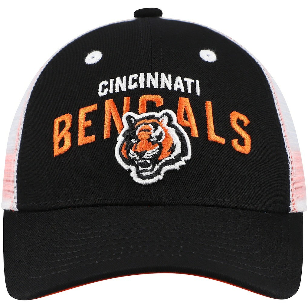 Cincinnati Bengals Preschool Core Lockup Trucker Adjustable hat Black