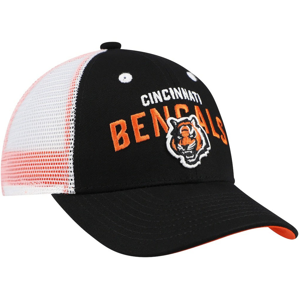 Cincinnati Bengals Preschool Core Lockup Trucker Adjustable hat Black