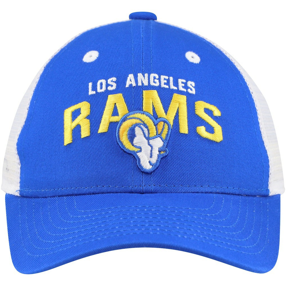 Los Angeles Rams Preschool Core Lockup Trucker Adjustable hat Royal