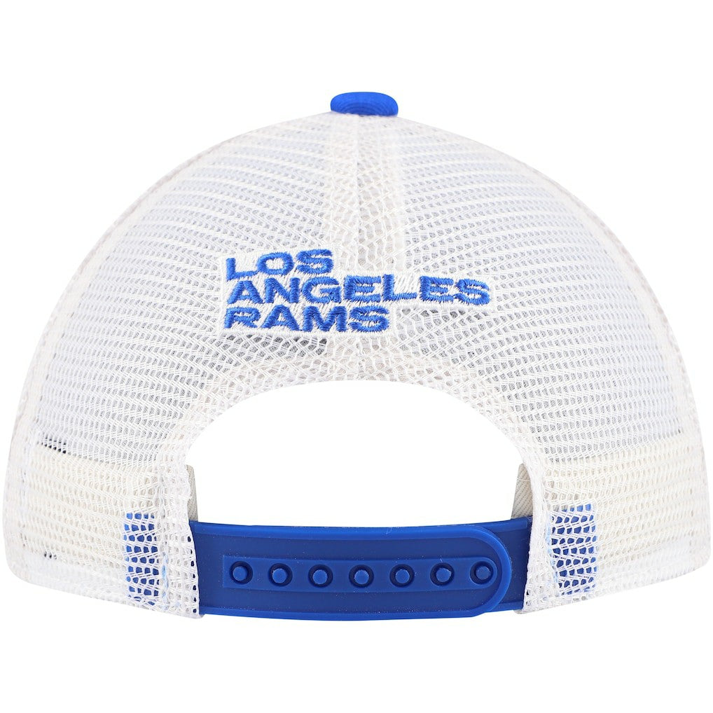 Los Angeles Rams Preschool Core Lockup Trucker Adjustable hat Royal