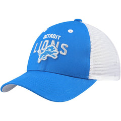 Detroit Lions Preschool Core Lockup Trucker Adjustable hat Blue