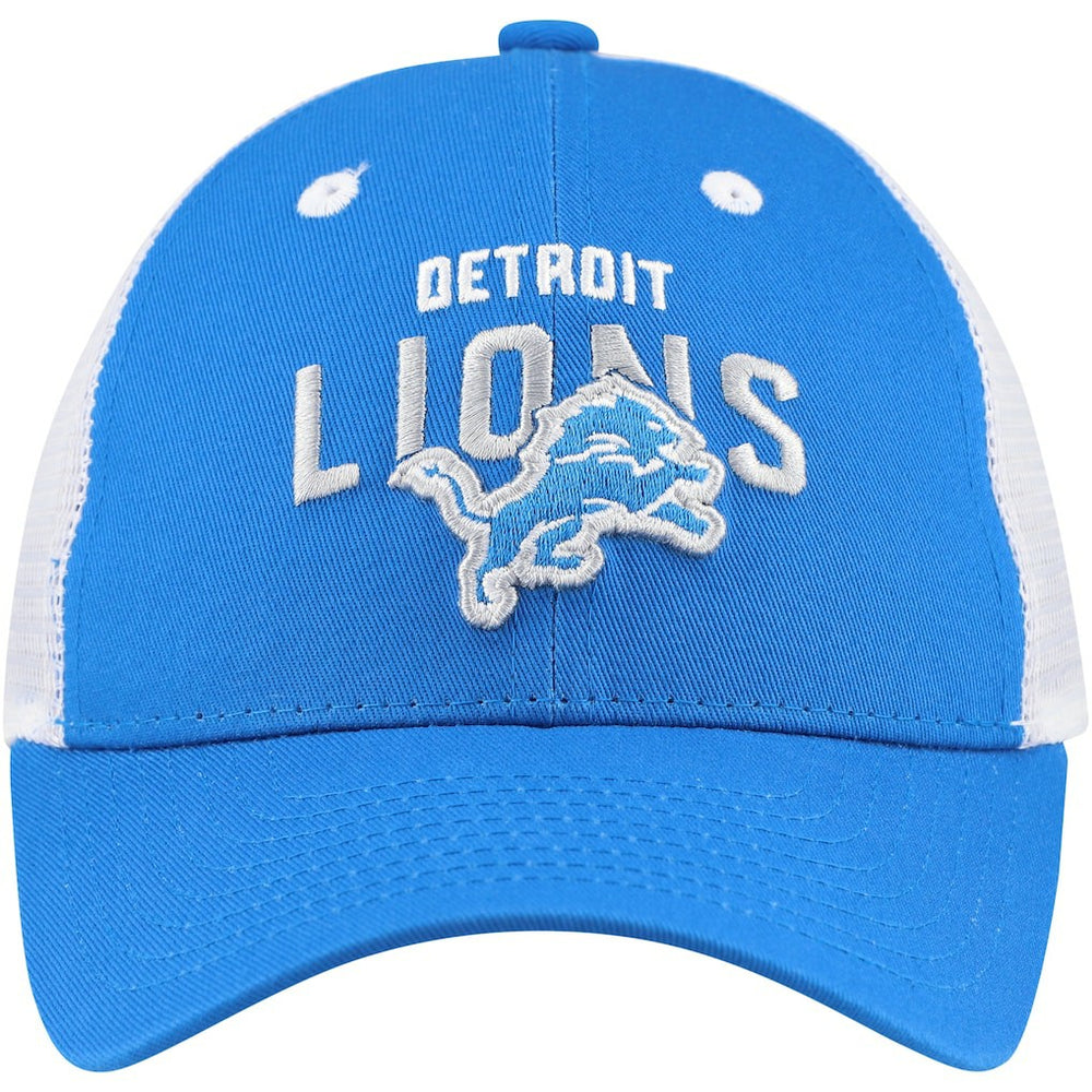 Detroit Lions Preschool Core Lockup Trucker Adjustable hat Blue