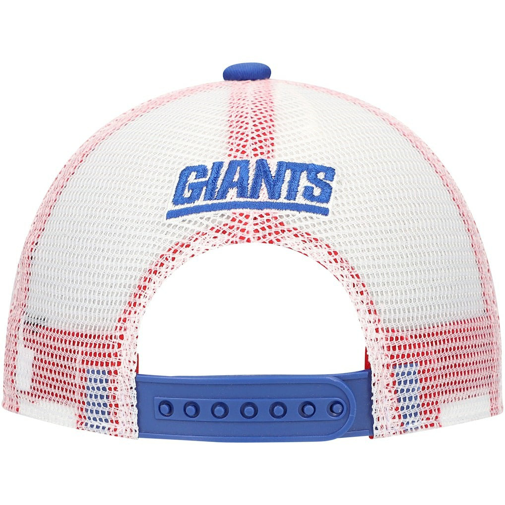 New York Giants Preschool Core Lockup Trucker Adjustable hat Royal