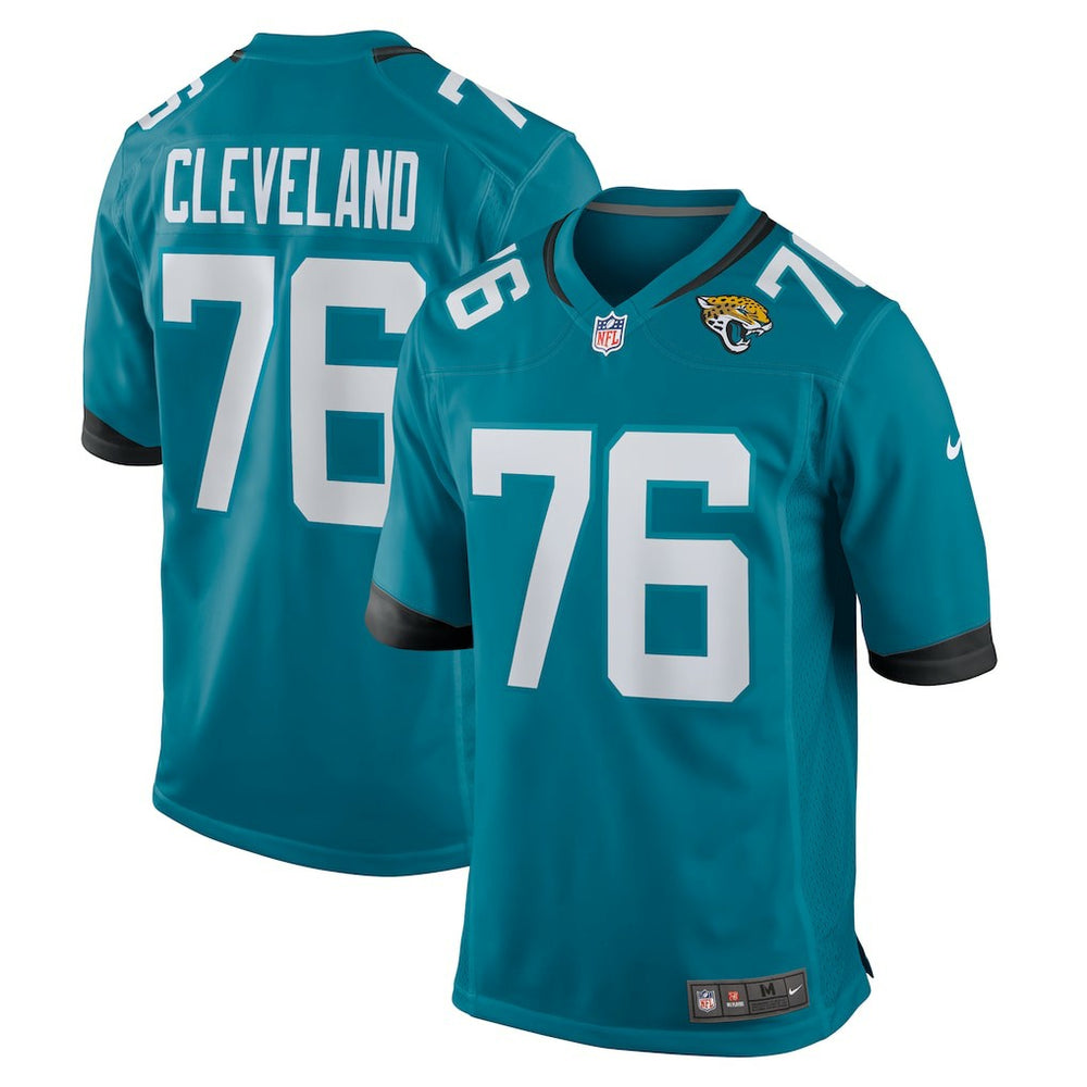 Nike Ezra Cleveland Jacksonville Jaguars Game Jersey Teal