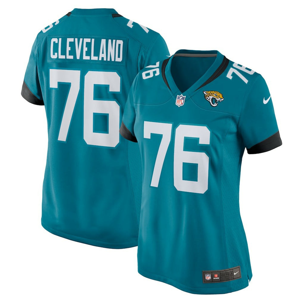 Nike Ezra Cleveland Jacksonville Jaguars Women's Game Jersey Teal