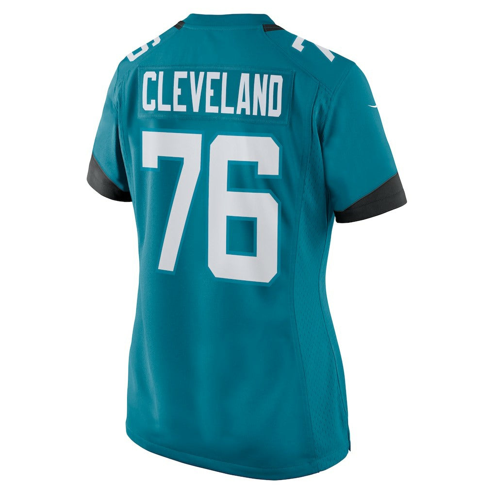 Nike Ezra Cleveland Jacksonville Jaguars Women's Game Jersey Teal