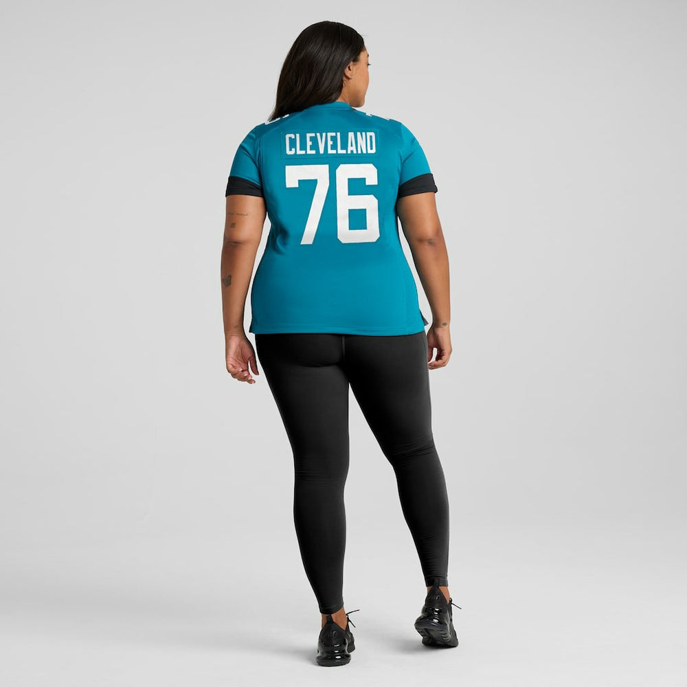 Nike Ezra Cleveland Jacksonville Jaguars Women's Game Jersey Teal