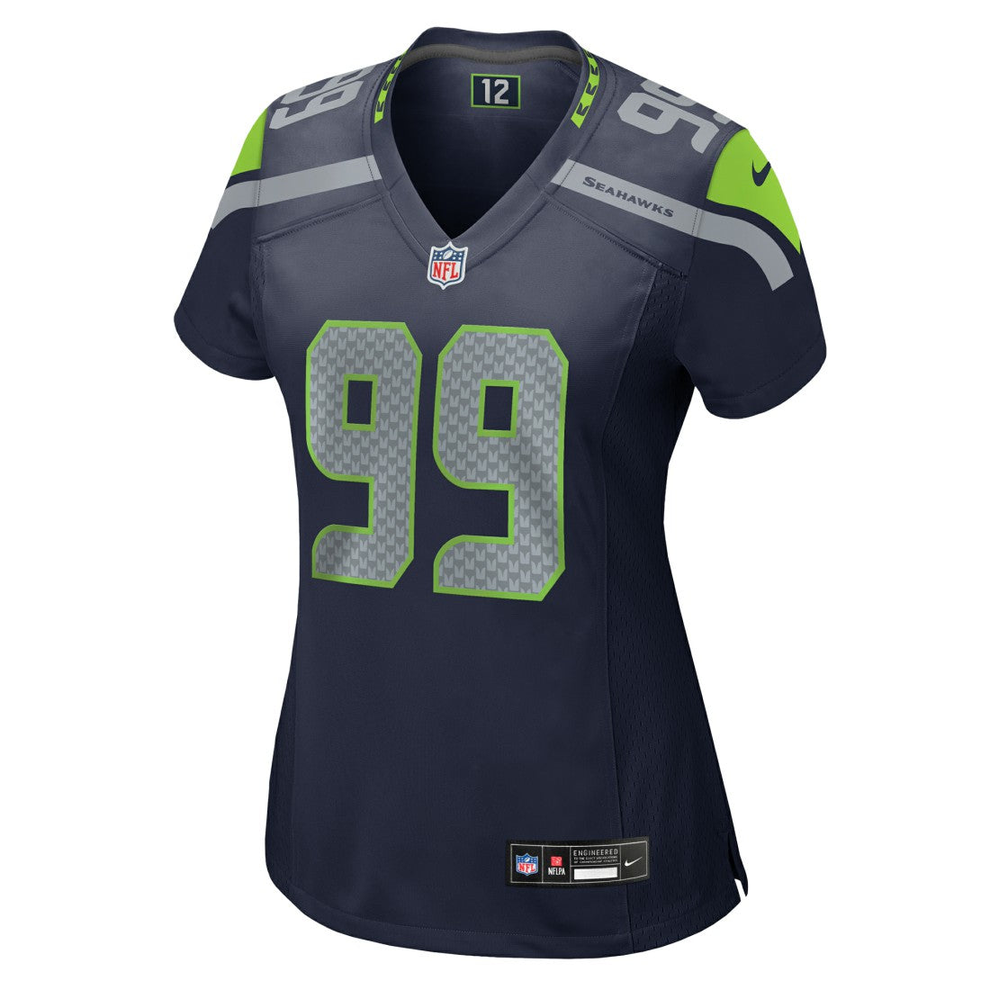 Nike Leonard Williams Seattle Seahawks Women's Team Game Jersey College College Navy