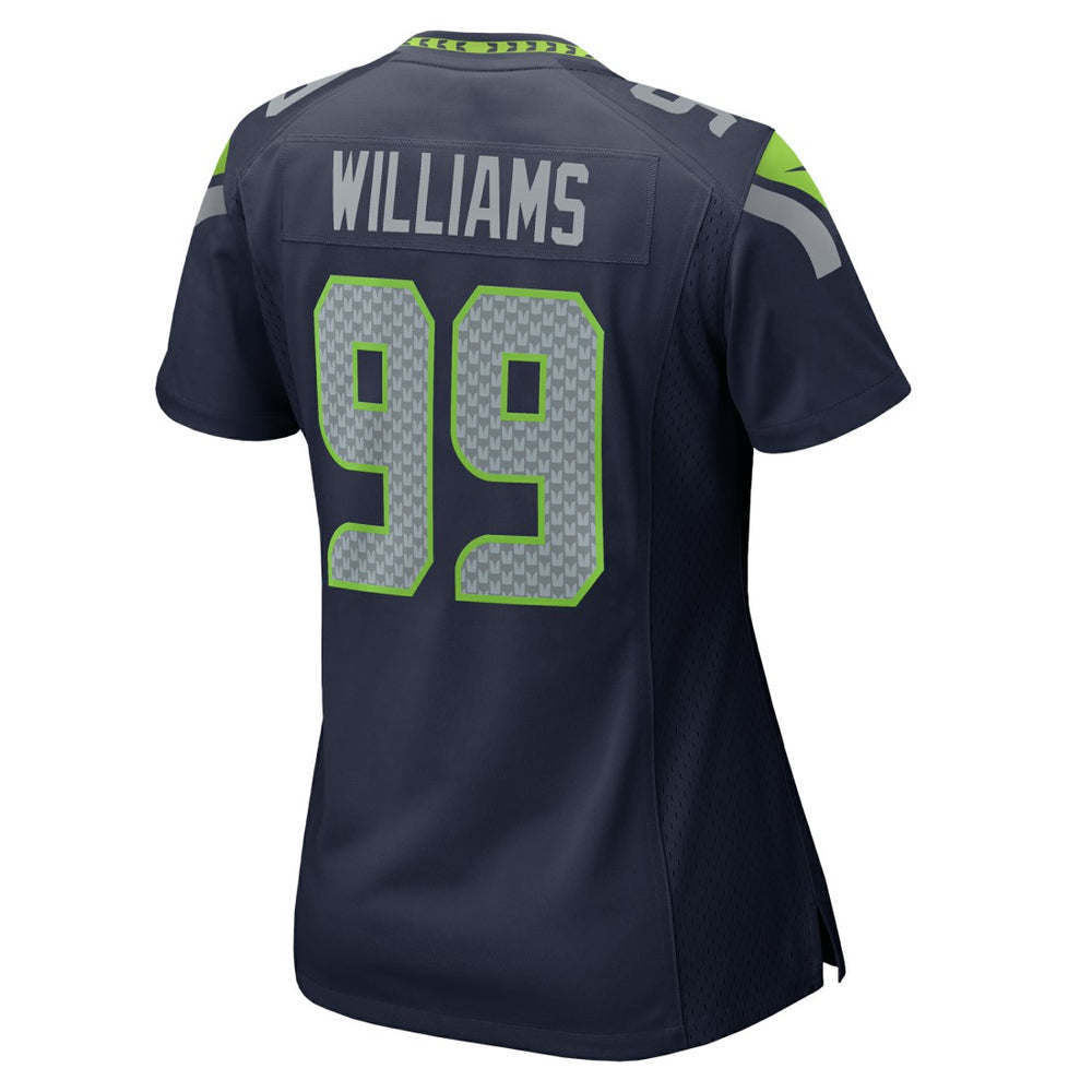 Nike Leonard Williams Seattle Seahawks Women's Team Game Jersey College College Navy