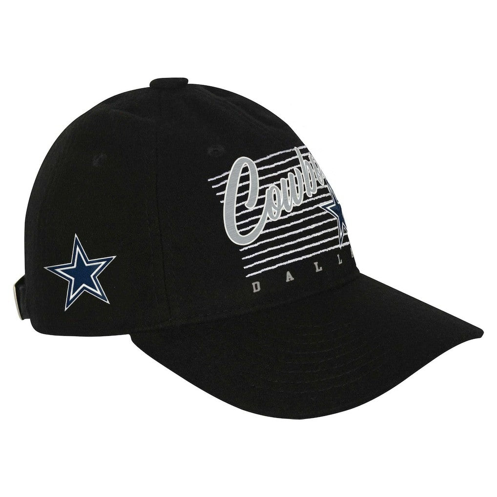 Dallas Cowboys Youth Retro Wooly Adjustable Hat Black