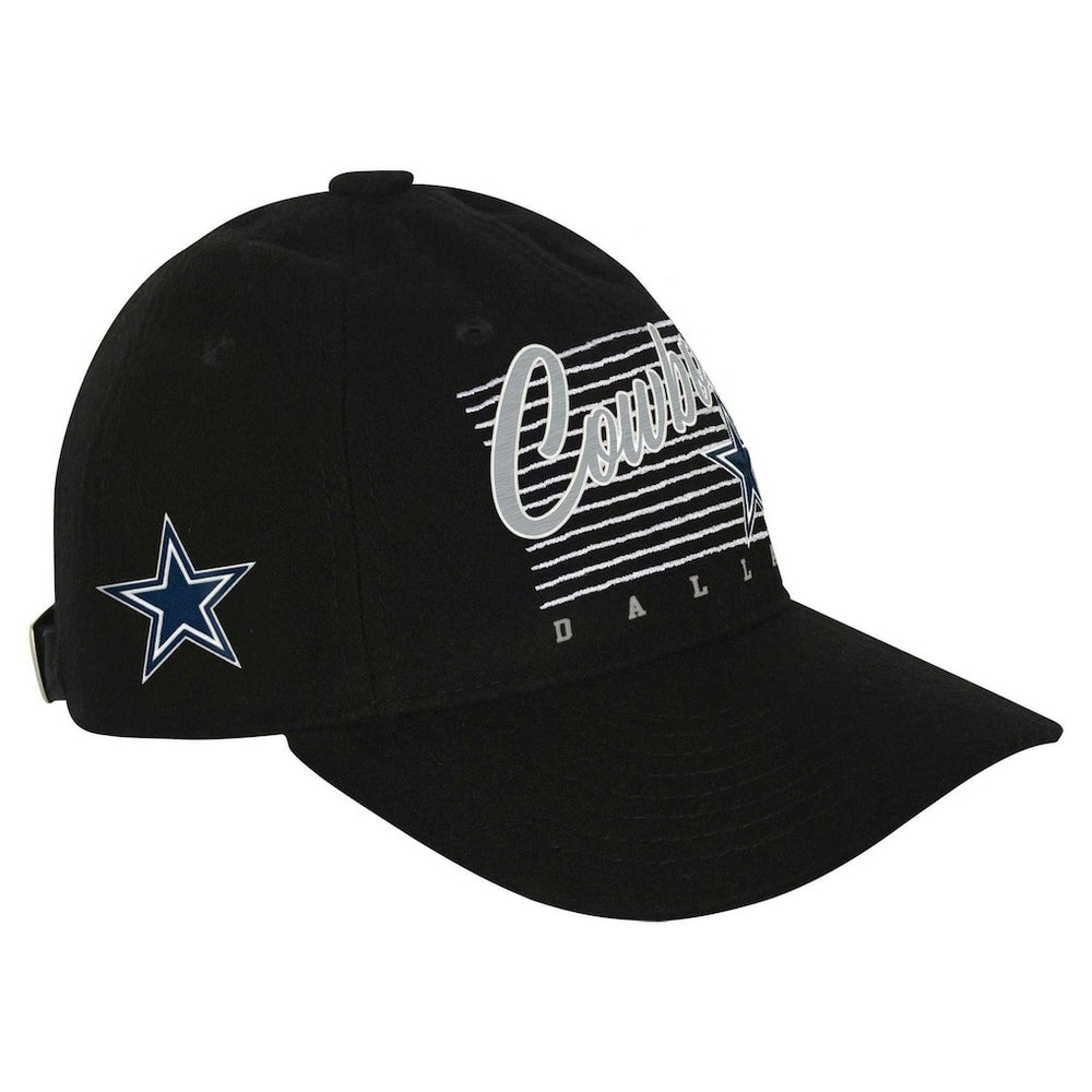 Dallas Cowboys Youth Retro Wooly Adjustable Hat Black