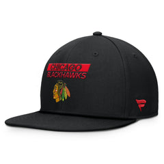 Chicago Blackhawks Fanatics Authentic Pro Prime Snapback Hat - Black - NHL 200897491