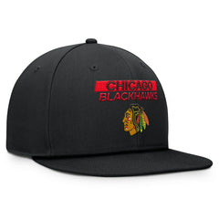 Chicago Blackhawks Fanatics Authentic Pro Prime Snapback Hat - Black - NHL 200897491