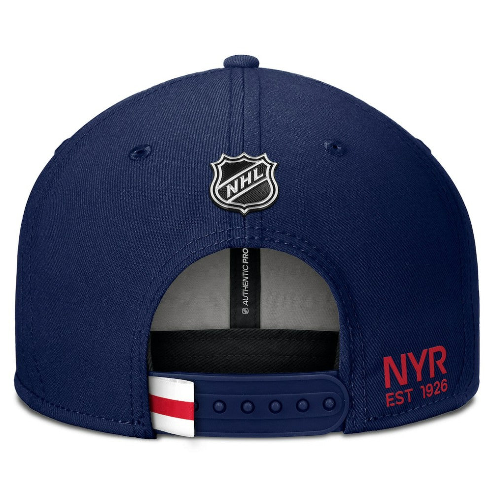 New York Rangers Fanatics Authentic Pro Prime Snapback Hat - Navy - NHL 200897507