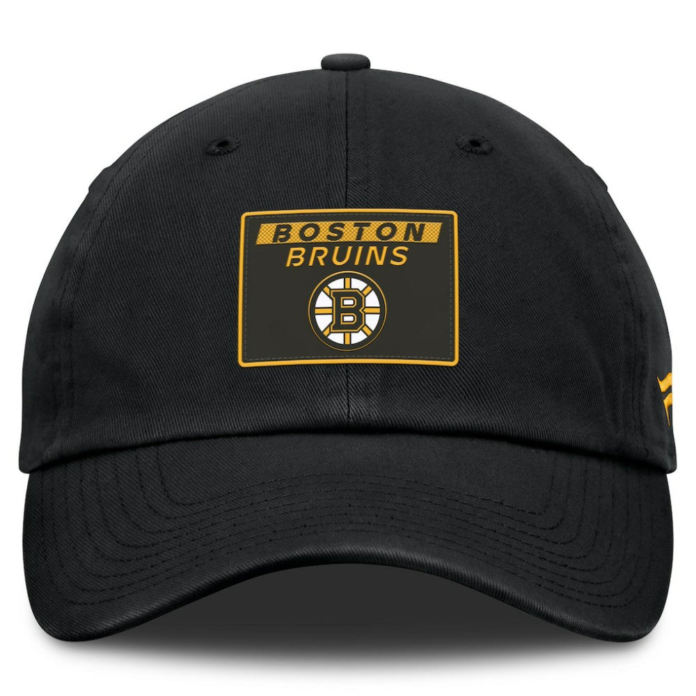 Boston Bruins Fanatics Authentic Pro Prime Adjustable Hat - Black - NHL 200897512