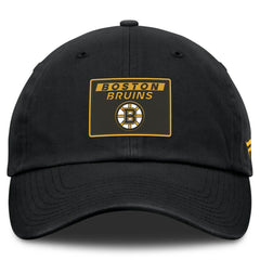 Boston Bruins Fanatics Authentic Pro Prime Adjustable Hat - Black - NHL 200897512