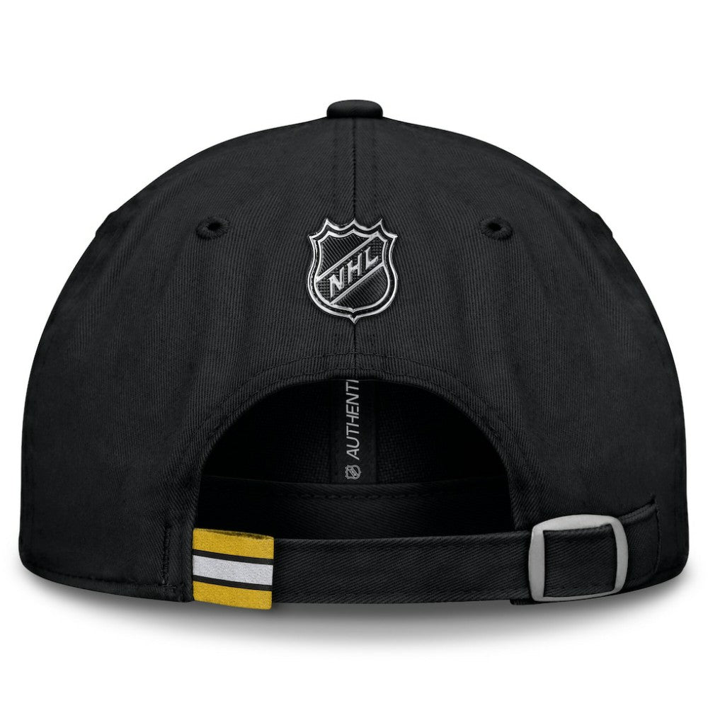 Boston Bruins Fanatics Authentic Pro Prime Adjustable Hat - Black - NHL 200897512