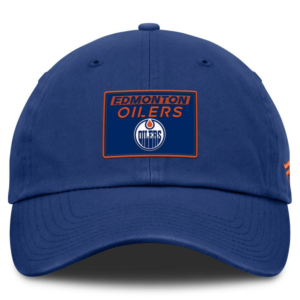 Edmonton Oilers Fanatics Authentic Pro Prime Adjustable Hat - Royal - NHL 200897515