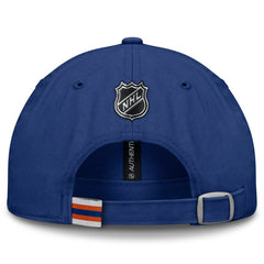 Edmonton Oilers Fanatics Authentic Pro Prime Adjustable Hat - Royal - NHL 200897515