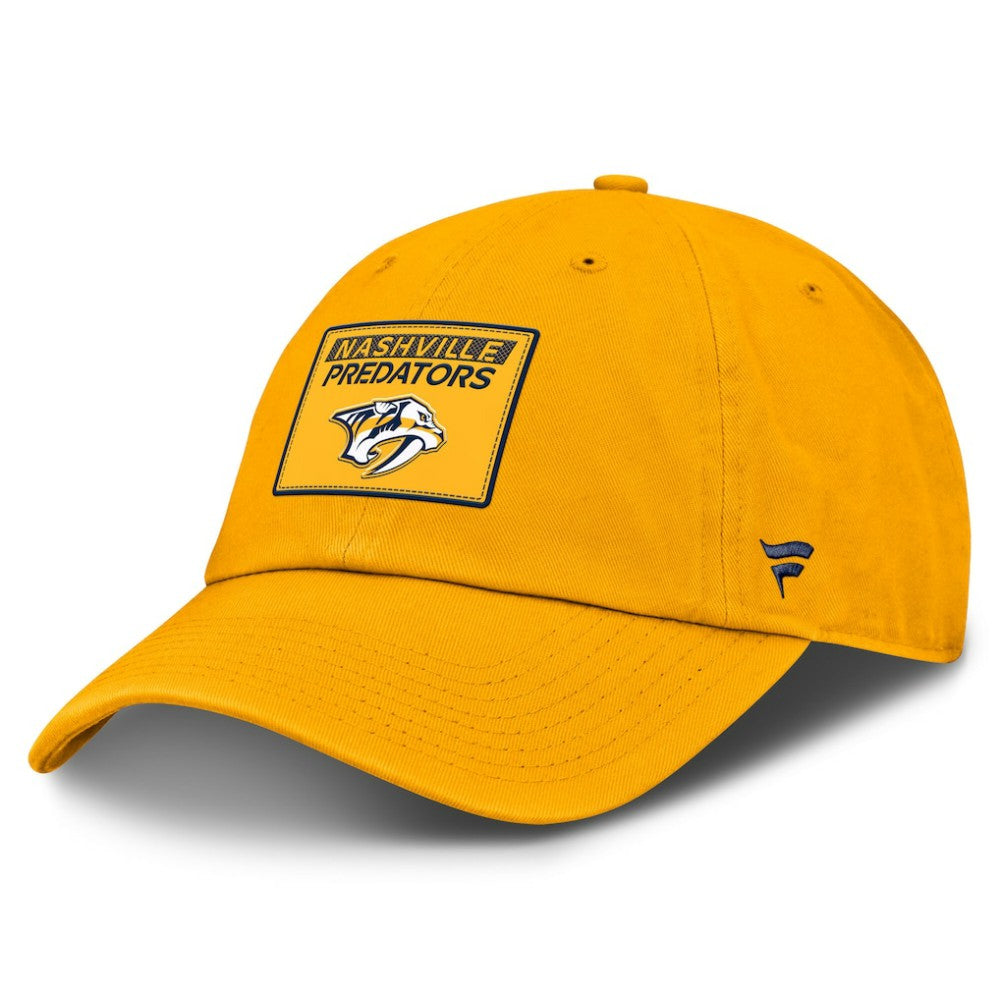 Nashville Predators Fanatics Authentic Pro Prime Adjustable Hat - Gold - NHL 200897527