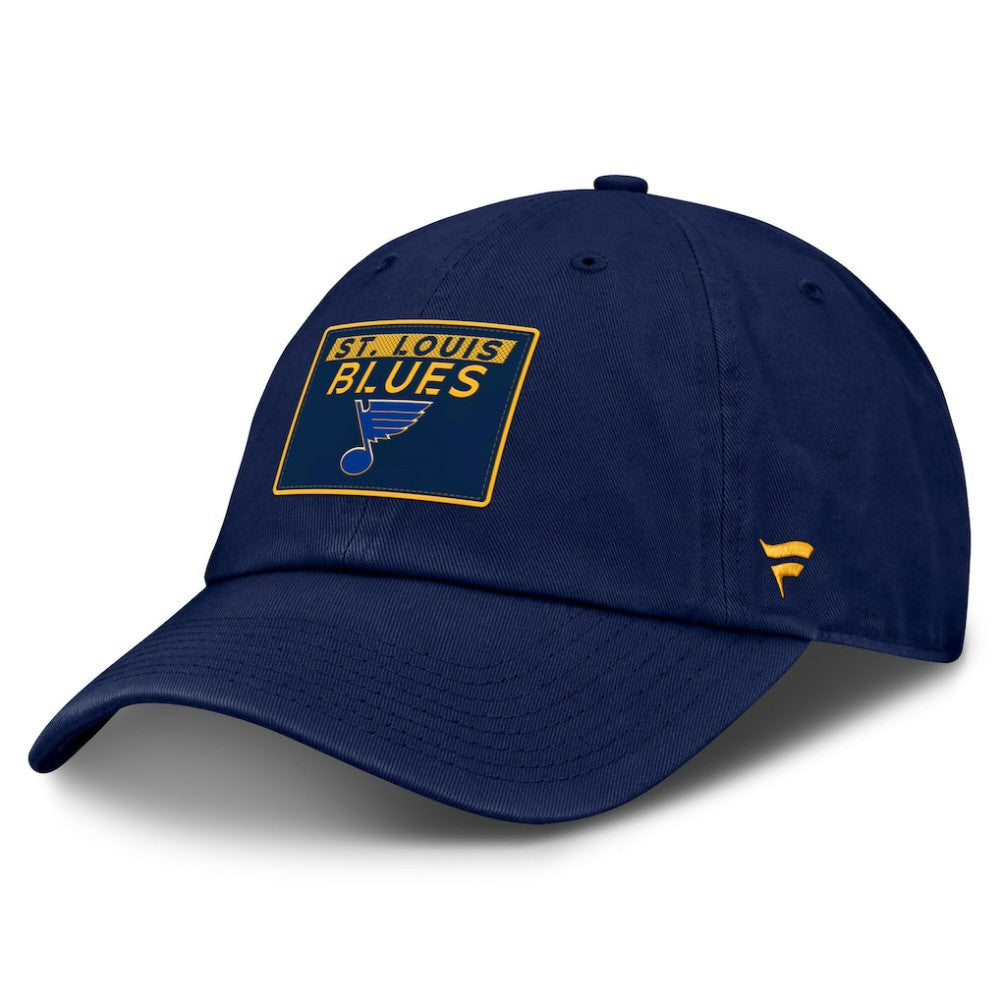 St. Louis Blues Fanatics Authentic Pro Prime Adjustable Hat - Navy - NHL 200897530