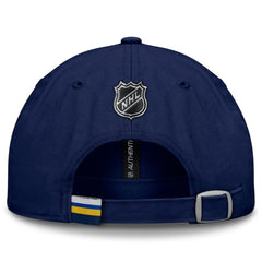 St. Louis Blues Fanatics Authentic Pro Prime Adjustable Hat - Navy - NHL 200897530