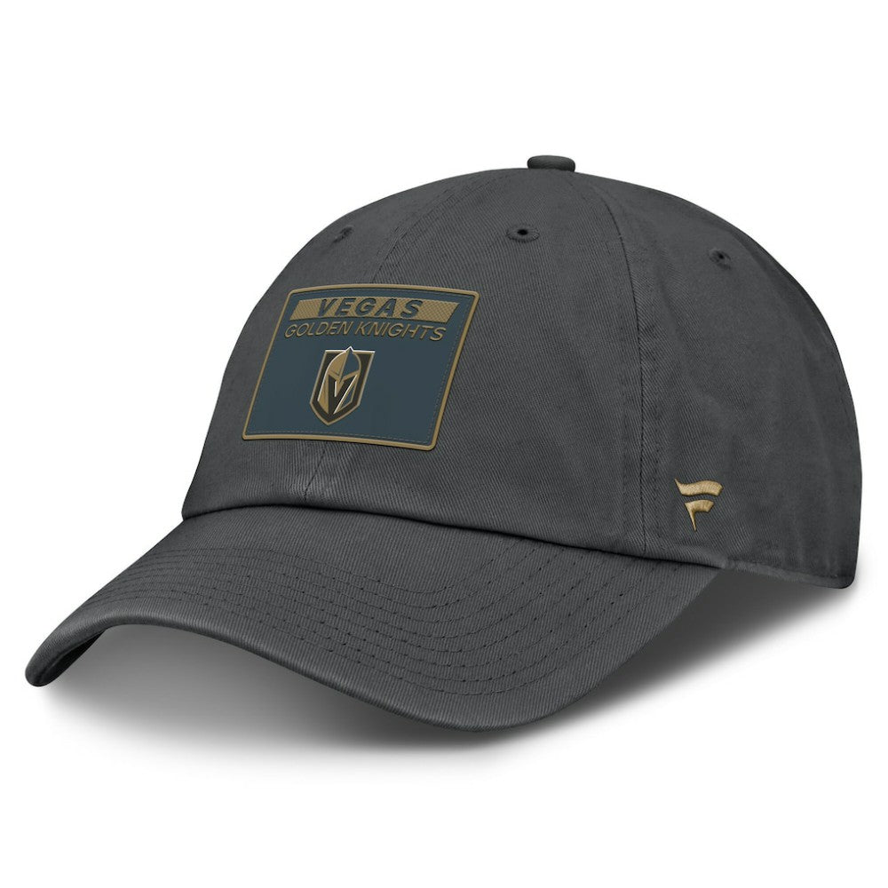 Vegas Golden Knights Fanatics Authentic Pro Prime Adjustable Hat - Gray - NHL 200897534