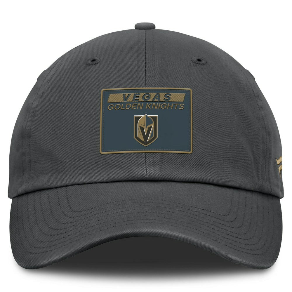 Vegas Golden Knights Fanatics Authentic Pro Prime Adjustable Hat - Gray - NHL 200897534