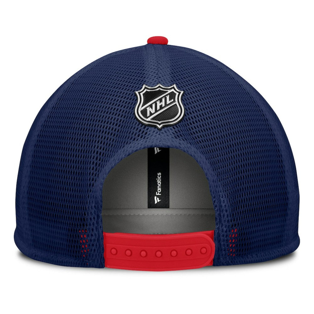 New York Rangers Fanatics Authentic Pro Hometown Rink Foam Trucker Snapback Hat - Navy/Red - NHL 200897546