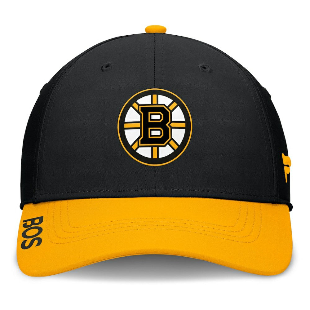 Boston Bruins Fanatics Authentic Pro Rink Flex Hat - Black/Gold - NHL 200897560