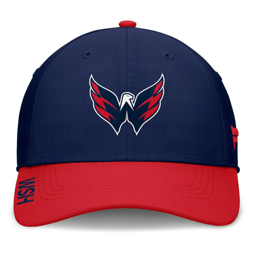 Washington Capitals Fanatics Authentic Pro Rink Flex Hat - Navy/Red - NHL 200897580