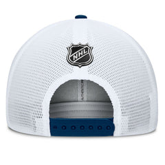 Seattle Kraken Fanatics Authentic Pro A-Frame Rink Adjustable Hat - Deep Sea Blue/Light Blue - NHL 200897601