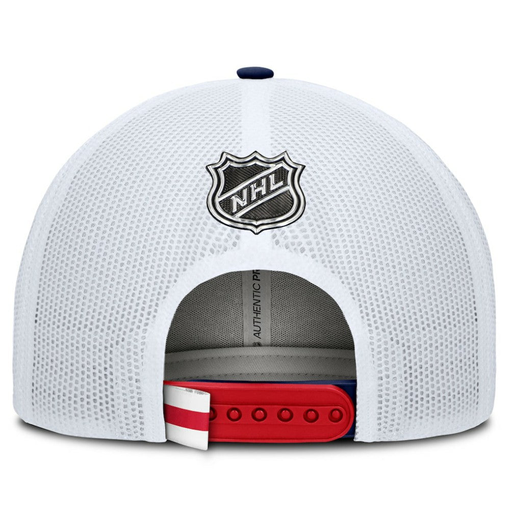 New York Rangers Fanatics Authentic Pro Rink Trucker Hat - Red/White - NHL 200897639