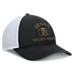Vegas Golden Knights Fanatics Authentic Pro Rink Trucker Hat - Black/White - NHL 200897650