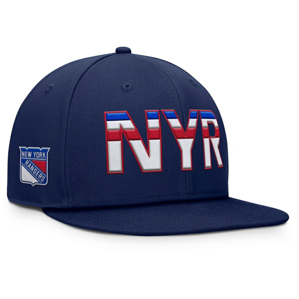 New York Rangers Fanatics Authentic Pro Rink Snapback Hat - Navy - NHL 200897675