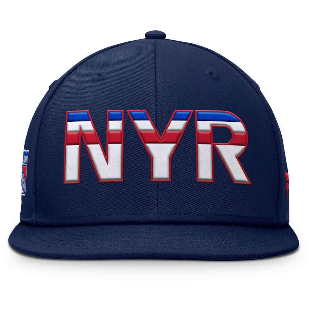 New York Rangers Fanatics Authentic Pro Rink Snapback Hat - Navy - NHL 200897675