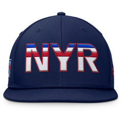 New York Rangers Fanatics Authentic Pro Rink Snapback Hat - Navy - NHL 200897675