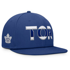 Toronto Maple Leafs Fanatics Authentic Pro Rink Snapback Hat - Blue - NHL 200897680