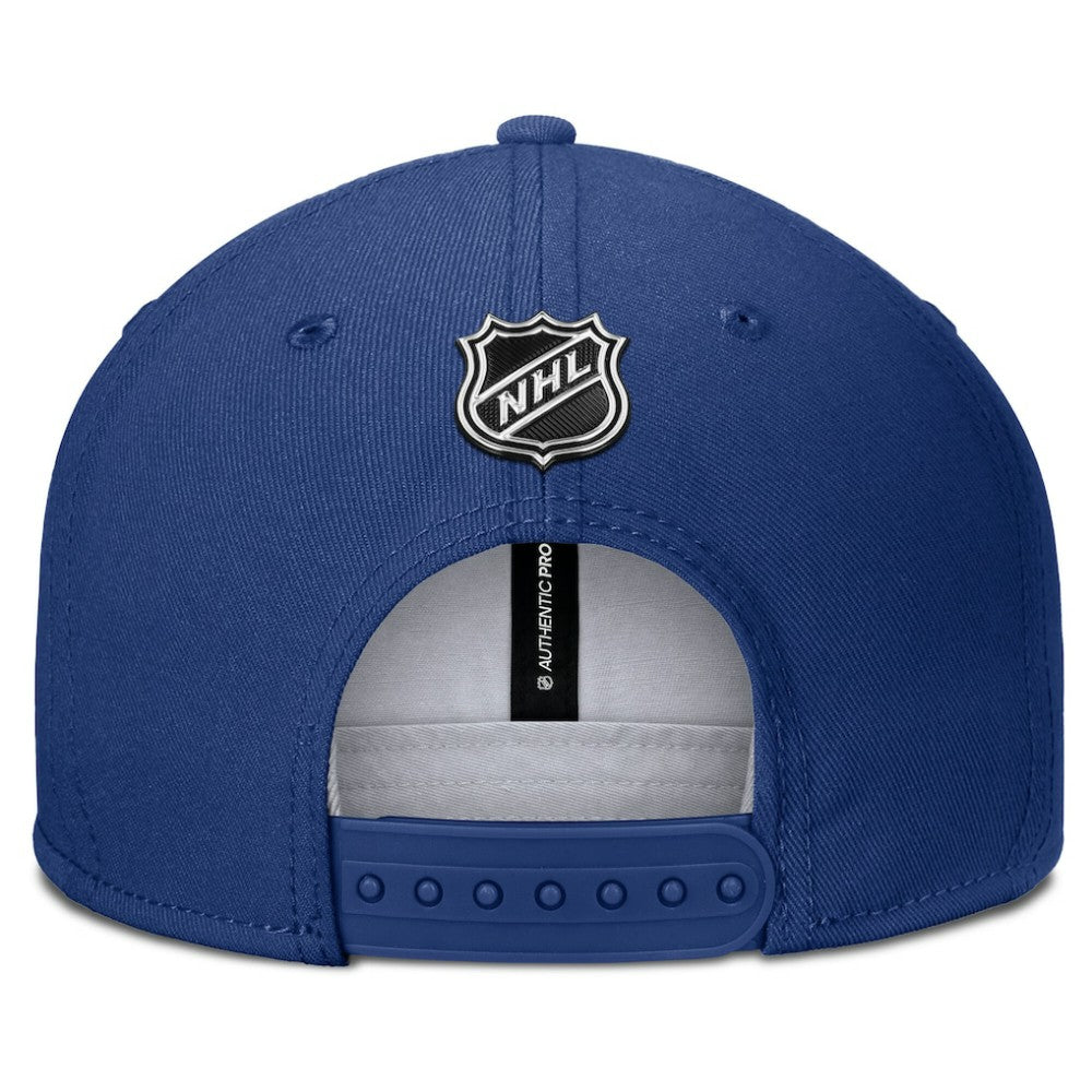Toronto Maple Leafs Fanatics Authentic Pro Rink Snapback Hat - Blue - NHL 200897680