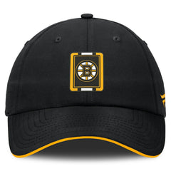 Boston Bruins Fanatics Authentic Pro Ripstop Adjustable Hat - Black/Gold - NHL 200897691